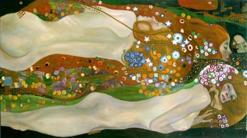 Simbolismo desnudo Gustav Klimt Pinturas al óleo